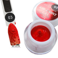 Гель краска Nail Apex Air paint gel 5 мл, № 3